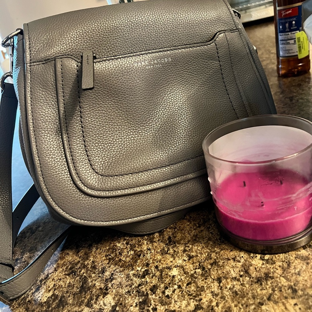 Marc Jacobs Gray Crossbody Handbag